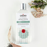 Cremo Rich-Lathering Silver Water & Birch Body Wash, A Revitalizing Combination of Glacier-Fed Streams and White Birch 16 Fl Oz (2-Pack)