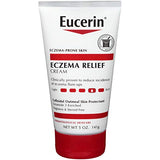 Eucerin Eczema Relief Cream, Full Body Lotion for Eczema-Prone Skin, Moisturizing Eczema Cream, Body Moisturizer, Multi-Pack, 8 oz. Tube (Pack of 3)