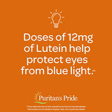 Puritans Pride Lutein 20mg 240 count (2 pack of 120)