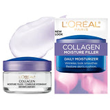 L'Oreal Paris Collagen Daily Face Moisturizer, Reduce Wrinkles, Face Cream 3.4 oz