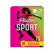 Playtex Sport Tampons, Regular Absorbency, Fragrance-Free - 48ct (Packaging May Vary)