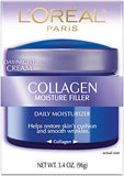 L'Oreal Paris Collagen Daily Face Moisturizer, Reduce Wrinkles, Face Cream 3.4 oz