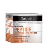 Neutrogena Rapid Firming Peptide Contour Lift Face Cream, Moisturizing Daily Facial Cream to visibly firm & lift skin plus smooth the look of wrinkles, Mineral Oil- & Dye-Free, 1.7 oz