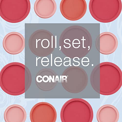 Conair Compact Multi-Size Hot Rollers, Blue