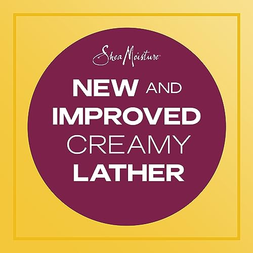 Sheamoisture Strengthen and Restore Shampoo for Damaged Hair 100% Pure Jamaican Black Castor Oil Cleanse and Nourish 13 oz