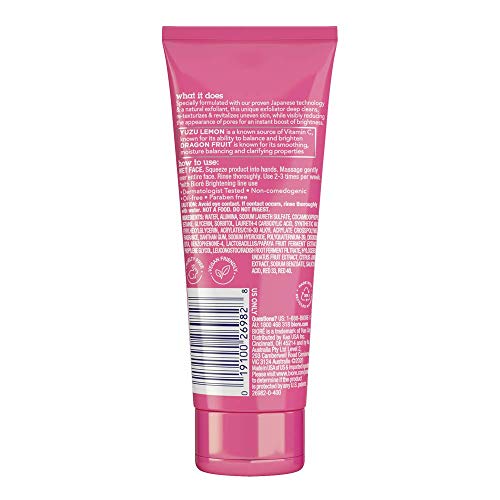 Bioré Brightening Exfoliating Scrub, 3.5 Fluid Ounces, to Exfoliate and Even Skin Tone, for All Skin Types