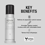 Kenra Curl Defining Crème 5 | Texture Enhancing Styler | Tames Frizz & Flyaways | Refines and Seperates Curls & Waves | Helps Resist Humidity | Medium To Coarse Hair | 3.4 fl. oz