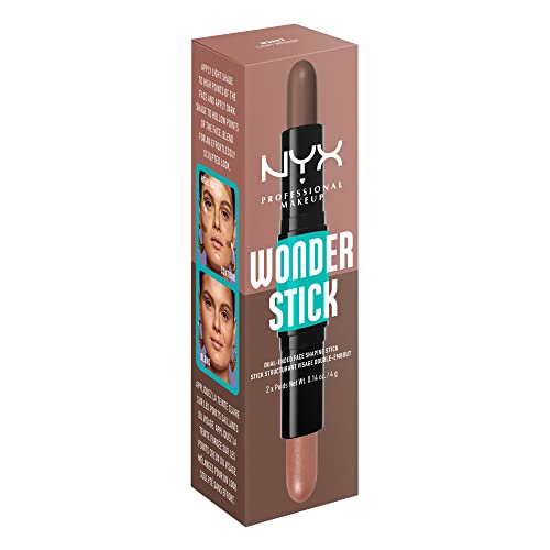 NYX PROFESSIONAL MAKEUP Wonder Stick, Face Shaping & Contouring Stick - Universal Light