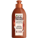 Garnier Whole Blends Coconut Oil & Cocoa Butter Smoothing Leave in Conditioner for Frizzy Hair, 5.1 Fl Oz, 1 Count (Packaging May Vary)