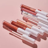 e.l.f. Lip Lacquer, Nourishing, Non-Sticky Ultra-Shine Lip Gloss With Sheer Color, Infused With Vitamins A & E, Vegan & Cruelty-Free, Cherry Bomb