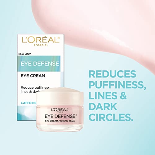 LOreal Paris Dermo-Expertise Eye Defense Eye Cream with Caffeine and Hyaluronic Acid 0.5 oz