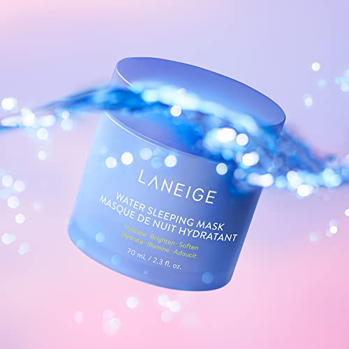 LANEIGE Water Sleeping Mask Visibly Brighten, Boost Hydration, Squalane