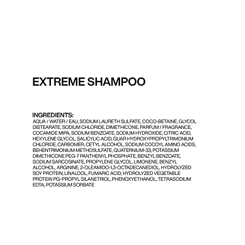 Redken Extreme Shampoo | Prevents Hair Breakage & Repair for Damaged Hair | Strengthen and Fortify | Infused With Proteins | For Weak, Brittle Hair | 10.1 Fl Oz