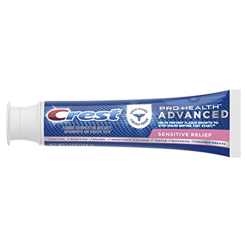 Crest Pro-Health Advanced Sensitive & Enamel Shield Toothpaste, 5.1 Ounce (Pack of 1) - Packaging May Vary