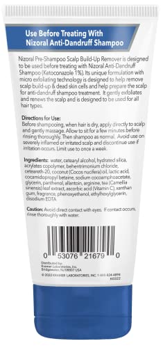 Nizoral Pre-Shampoo Scalp Build-Up Remover - Exfoliates and Renews Helps Prepare for Anti-Dandruff Shampoo Treatment, 5 oz