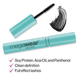 Wet n Wild Enhance and Define Megawear Mascara, Black, 1 Oz, 0.24 Fl Oz (Pack of 1) (C136)