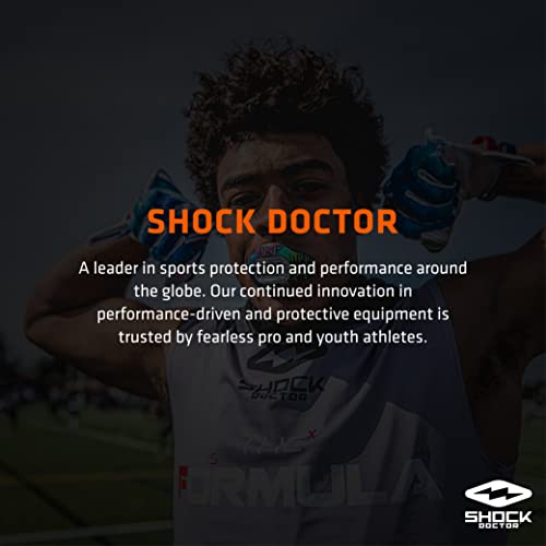 Shock Doctor Gel Max Power Mouth Guard, Flavored Sports Mouthguard for Football, Lacrosse, Hockey, Basketball, Flavored mouth guard, Youth & Adult, Youth, Kool-Aid Tropical Punch