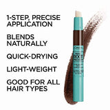 L’Oréal Paris Magic Root Precision Temporary Gray Hair Color Concealer Brush, 4 Dark Brown, 0.05 fl; oz.