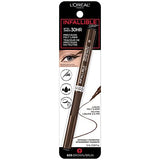 L’Oréal Paris L’Oreal Paris Makeup Infallible Grip Precision Felt Eyeliner, Smudge Resistant, Long Lasting Waterproof Eyeliner, Brown, Brown, 0.03 fl oz