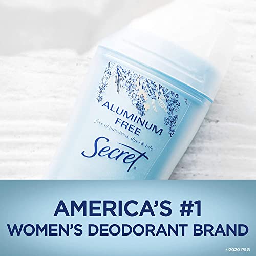 Secret Aluminum Free Deodorant for Women, Cherry Blossom, 2.4 oz (Pack of 3)