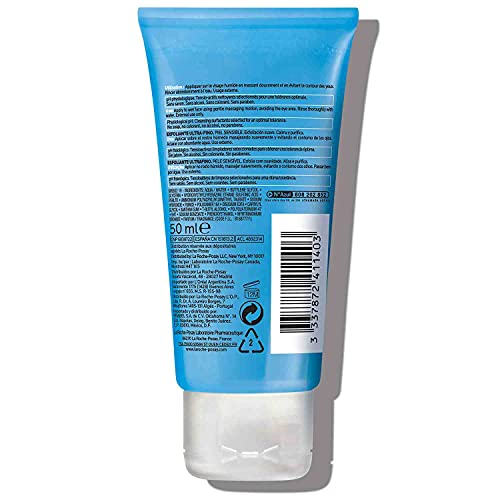 La Roche-Posay Ultra-Fine Scrub for Sensitive Skin, Gentle Exfoliating Face Wash with Ultra-Fine Pumice Particles to Remove Dead Skin