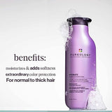 Pureology Hydrating Shampoo, For Dry & Colour-Treated Hair, Moisturises & Strengthens Hair, Sulfate-Free, Vegan, Hydrate, 266ml