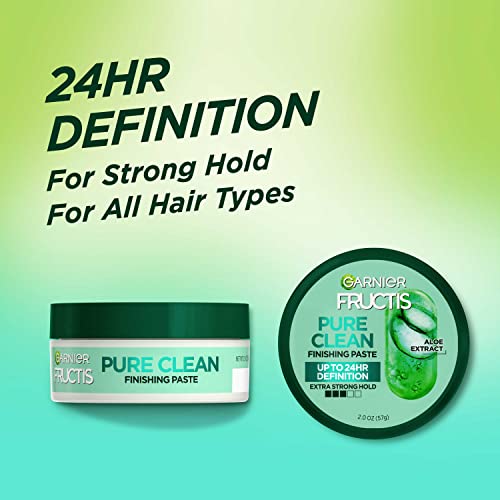 Garnier Fructis Style Pure Clean Finishing Paste, 2 Oz, 1 Count (Packaging May Vary)