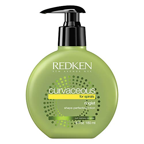 Redken Curvaceous Ringlet Shape Perfecting Lotion | For Curly Hair | Anti-Frizz | Curl Defining Hair Lotion | 6 Fl Ounce