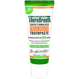 TheraBreath Fresh Breath Dentist Formulated Fluoride Free Toothpaste, Mild Mint, 4 Ounce (Pack of 2), Multi