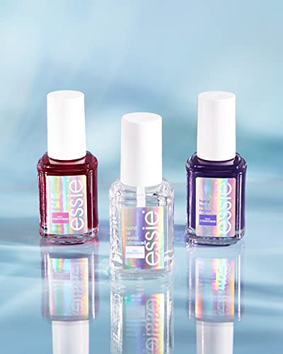 essie Nail Care, 8-Free Vegan, All In One Base Coat and Top Coat, strength and shine nail polish, 0.46 fl oz