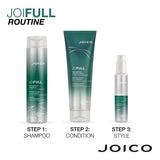 Joico JoiFULL Volumizing Shampoo | For Fine, Thin Hair | Add Instant Body | Long-Lasting Fullness | For Thicker Bouncier Hair | Boost Shine | With Lotus Flower & Bamboo Extract | 10.1 Fl Oz