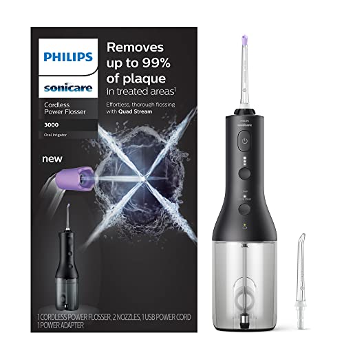 Philips Sonicare Power Flosser 3000 Cordless, Mint, HX3806/24