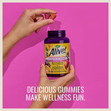 Nature's Way Alive! Women’s 50+ Gummy Multivitamins, Supports Multiple Body Systems, Supports Cellular Energy, B-Vitamins, Gluten-Free, Vegetarian, Mixed Berry Flavored, 150 Gummies