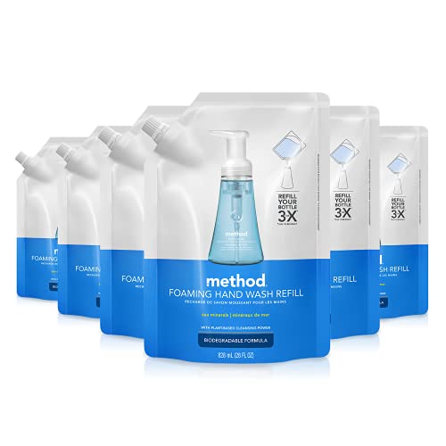 Method Foaming Hand Soap, Sea Minerals,Biodegradable Formula, 10 Fl Oz (Pack of 1)