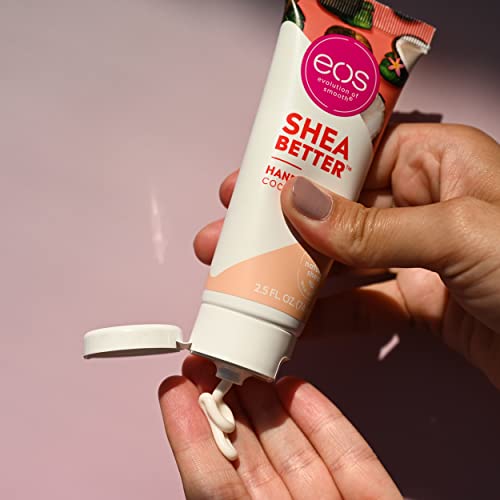 eos Shea Better Hand Cream - Vanilla Cashmere | Instant Hydration + Lasting Protection | 2.5 oz