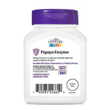 21st Century Papaya Enzyme Chewable Tablets, Tropical, 100 Count