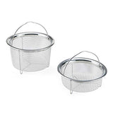 Instant Pot Official Mesh Steamer Basket, Set of 2, Stainless Steel