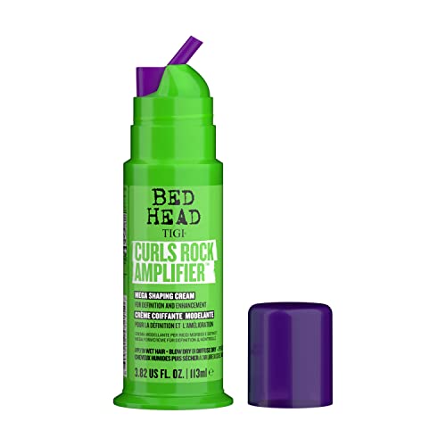 TIGI Bed Head Curls Rock Amplifier Curly Hair Cream for Defined Curls 3.82 fl oz