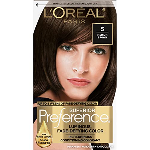 L'Oreal Paris Superior Preference Fade-Defying + Shine Permanent Hair Color, 2BL Black Sapphire, Pack of 1, Hair Dye