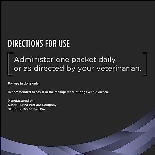 Purina Fortiflora Probiotics for Dogs, Pro Plan Veterinary Supplements Powder Probiotic Dog Supplement ,30 Count (Pack of 1)