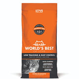 WORLD'S BEST CAT LITTER Low Tracking & Dust Control Multiple Cat Unscented 8 Pounds