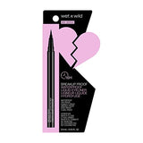 Wet n Wild Mega Last Breakup Proof Liquid Waterproof Eyeliner Brush Tip Pen | Quick Drying | Smudge Resistant| Long Lasting 16 Hour Wear| Precise Ultra Fine | Black