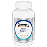 Centrum Minis Silver Multivitamin for Men 50 Plus, Multivitamin/Multimineral Supplement, Vitamin D3, B-Vitamins and Zinc, Non-GMO Ingredients, Supports Memory and Cognition in Older Adults - 280 Ct