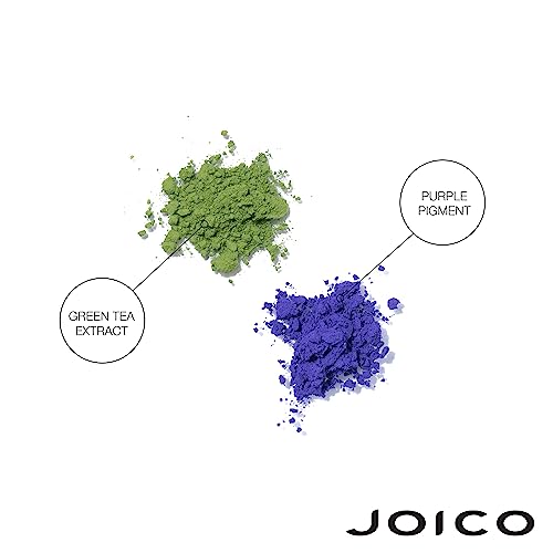 Joico Color Balance Purple Shampoo | For Cool Blonde, Gray Hair | Eliminate Brassy Yellow Tones | Boost Color Vibrancy & Shine | UV Protection | With Rosehip Oil & Green Tea Extract | 10.1 Fl Oz