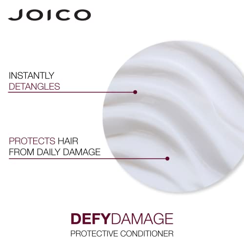 Joico Defy Damage Protective Conditioner | For Color-Treated Hair | Strengthen Bonds & Preserve Hair Color | With Moringa Seed Oil & Arginine | 8.5 Fl Oz