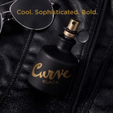 Curve Mens Cologne Fragrance Spray, Casual Cool Day or Night Scent, Curve Black, 4.2 Fl Oz