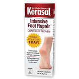 Kerasal Nighttime Intensive Foot Repair, Skin Healing Ointment for Cracked Heels and Dry Feet, 1 oz