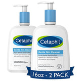 Cetaphil Face Wash, Hydrating Gentle Skin Cleanser for Dry to Normal Sensitive Skin, NEW 20oz, Fragrance Free, Soap Free and Non-Foaming