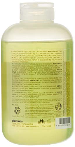 Davines Momo Moisturizing Shampoo for Dry and Dehydrated Hair, 8.45 Ounce