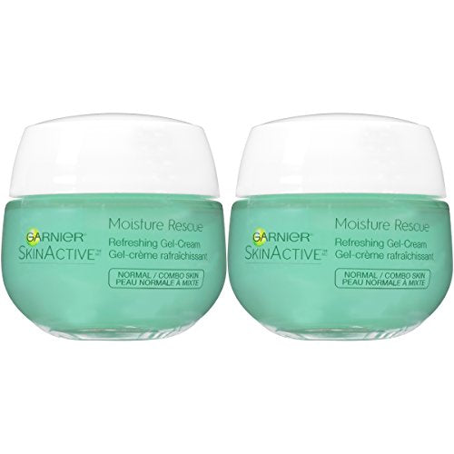 Garnier SkinActive Moisture Rescue Face Moisturizer, Normal/Combo, 1.7 Ounce (Pack of 2)